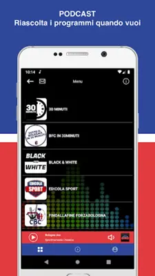 Radio Bologna Uno android App screenshot 5